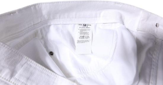 26FW 돌체앤가바나 데님 팬츠 9748745978142 WHITE - DOLCE & GABBANA