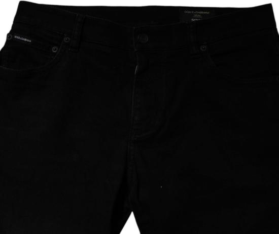 26FW 돌체앤가바나 데님 팬츠 9902680801566 BLACK - DOLCE & GABBANA