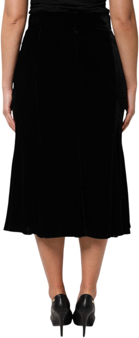 26FW 돌체앤가바나 미디 스커트 9799574716702 BLACK - DOLCE & GABBANA