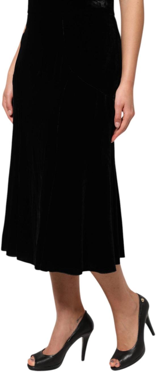 26FW 돌체앤가바나 미디 스커트 9799574716702 BLACK - DOLCE & GABBANA