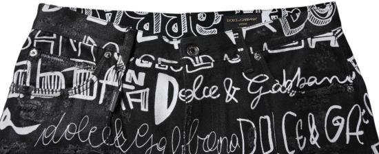 26FW 돌체앤가바나 데님 팬츠 9752969609502 BLACK - DOLCE & GABBANA