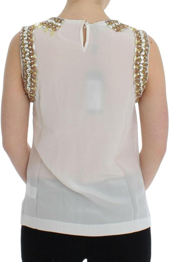 26FW 돌체앤가바나 민소매 티셔츠 9665278443806 WHITE - DOLCE & GABBANA