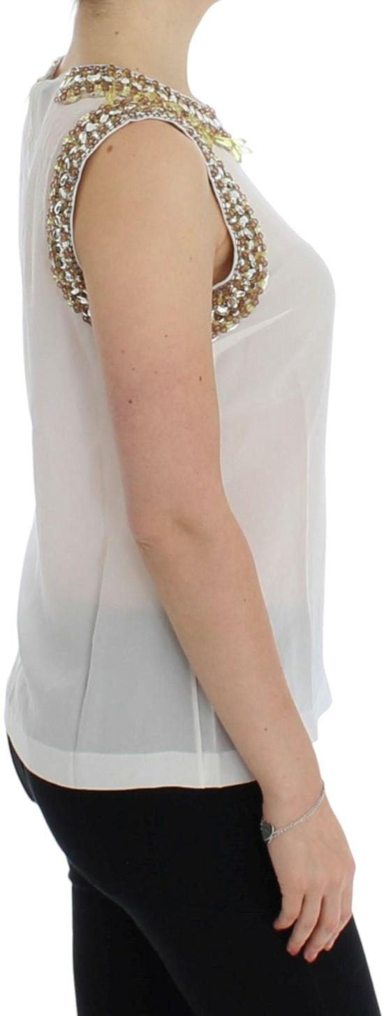 26FW 돌체앤가바나 민소매 티셔츠 9665278443806 WHITE - DOLCE & GABBANA