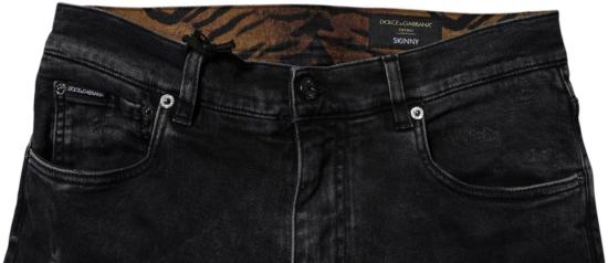 26FW 돌체앤가바나 데님 팬츠 49745093656862 BLACK - DOLCE & GABBANA