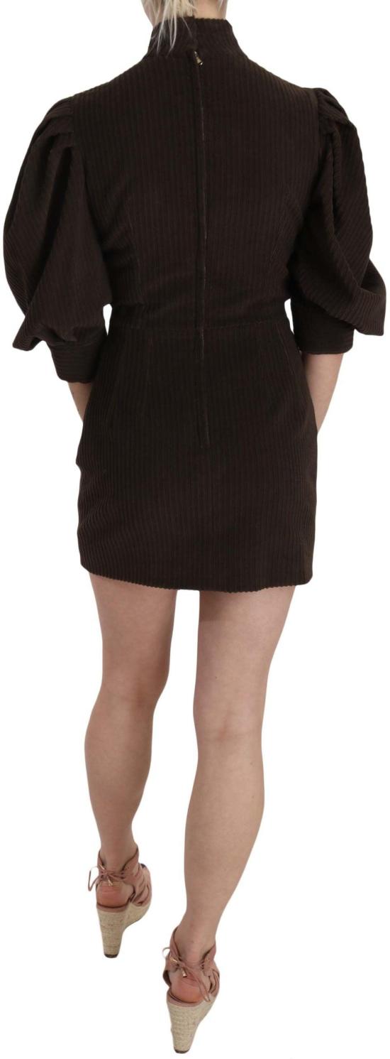 26FW 돌체앤가바나 숏 원피스 9069448003870 BROWN - DOLCE & GABBANA