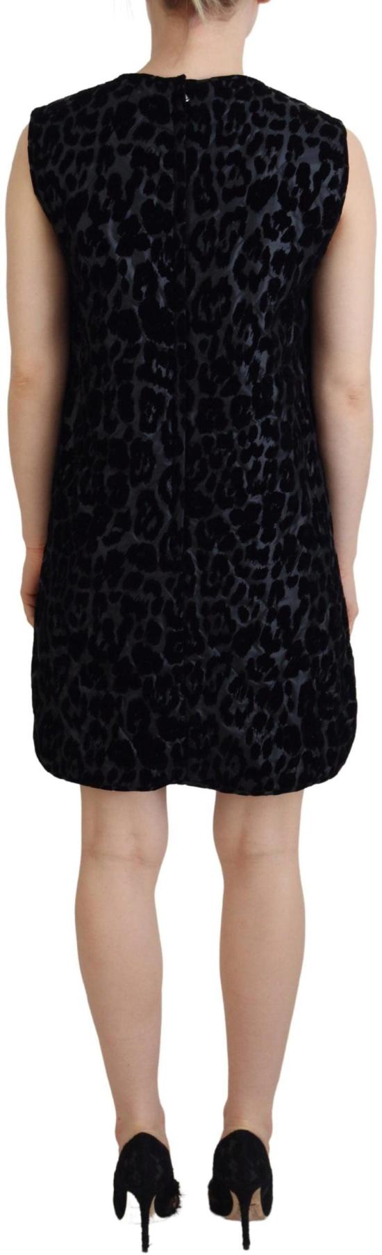 26FW 돌체앤가바나 미디 원피스 9069495812382 BLACK - DOLCE & GABBANA