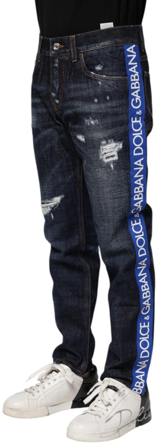 26FW 돌체앤가바나 데님 팬츠 9785731121438 BLUE - DOLCE & GABBANA