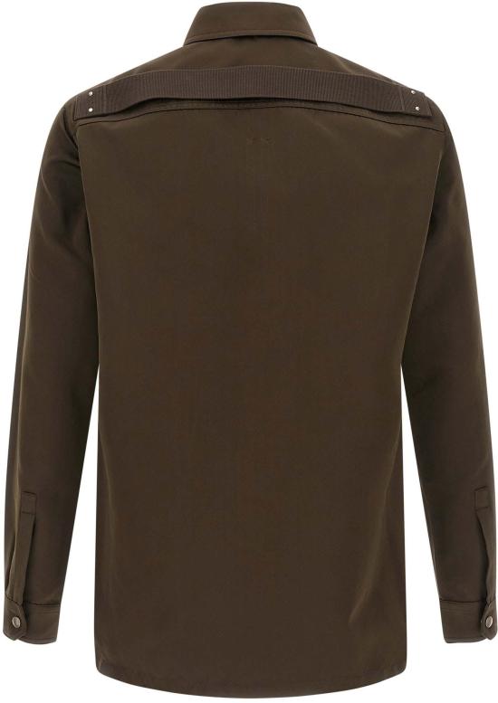  릭 오웬스 셔츠 15777197162782 BROWN - RICK OWENS