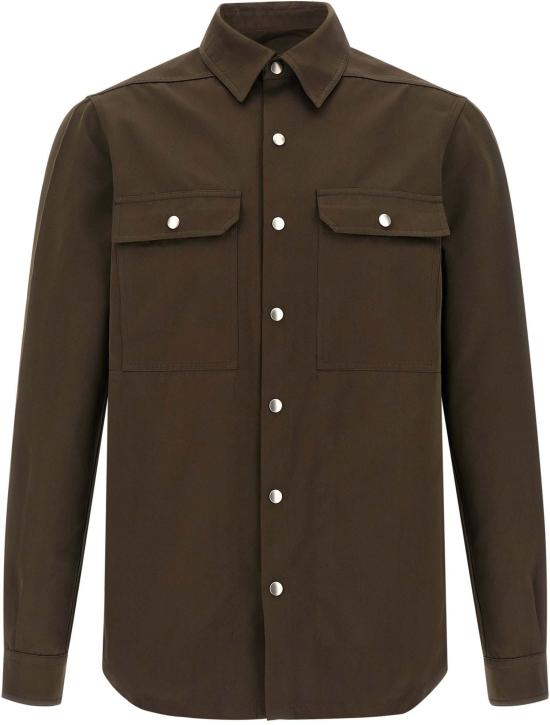 릭 오웬스 셔츠 15777197162782 BROWN