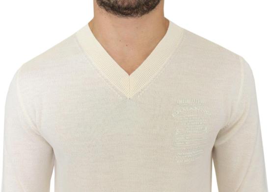 26FW 에르마노 설비노 니트웨어 9756415033630 WHITE - ERMANNO SCERVINO