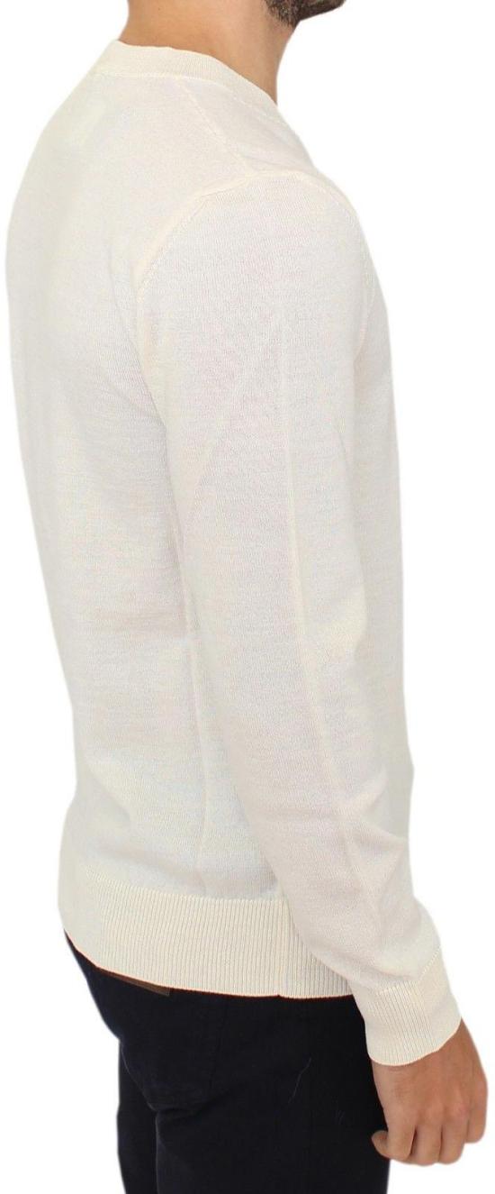 26FW 에르마노 설비노 니트웨어 9756415033630 WHITE - ERMANNO SCERVINO
