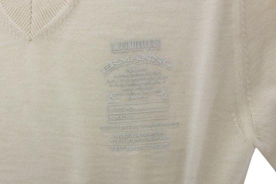 26FW 에르마노 설비노 니트웨어 9756415033630 WHITE - ERMANNO SCERVINO