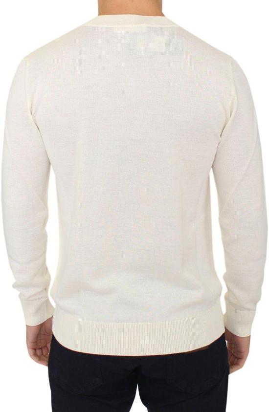 26FW 에르마노 설비노 니트웨어 9756415033630 WHITE - ERMANNO SCERVINO