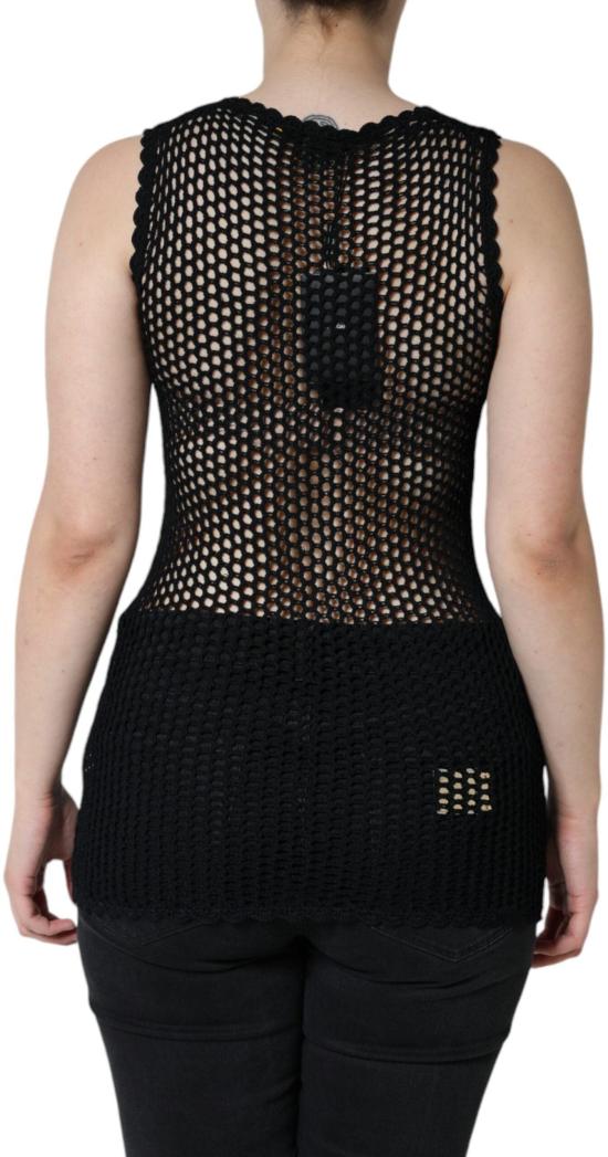 26FW 돌체앤가바나 민소매 티셔츠 9665632076062 BLACK - DOLCE & GABBANA