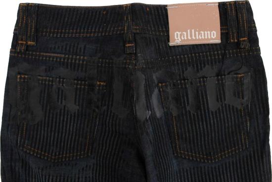 26FW 갈리아노 데님 팬츠 9664982253854 BLUE - GALLIANO