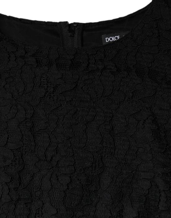 26FW 돌체앤가바나 미디 원피스 9535925387550 BLACK - DOLCE & GABBANA