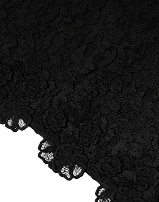 26FW 돌체앤가바나 미디 원피스 9535925387550 BLACK - DOLCE & GABBANA