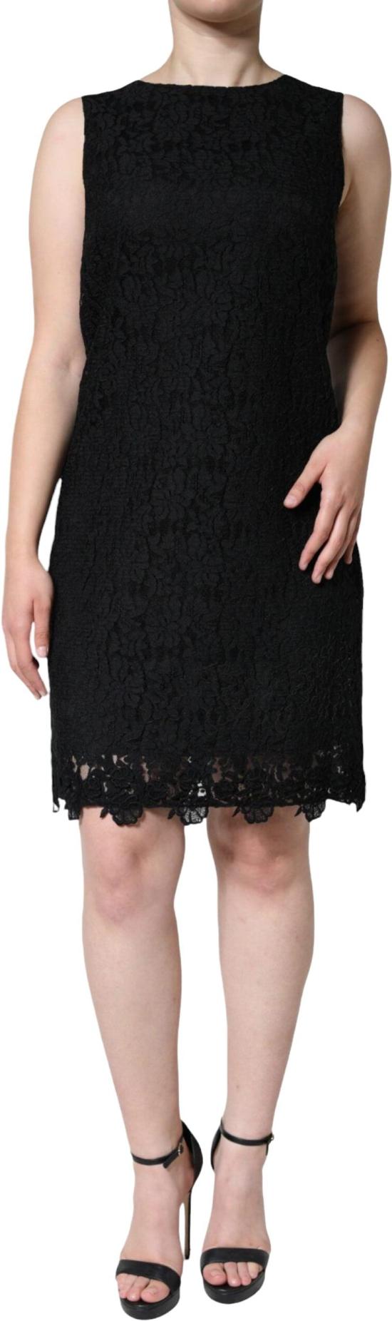 26FW 돌체앤가바나 미디 원피스 9535925387550 BLACK