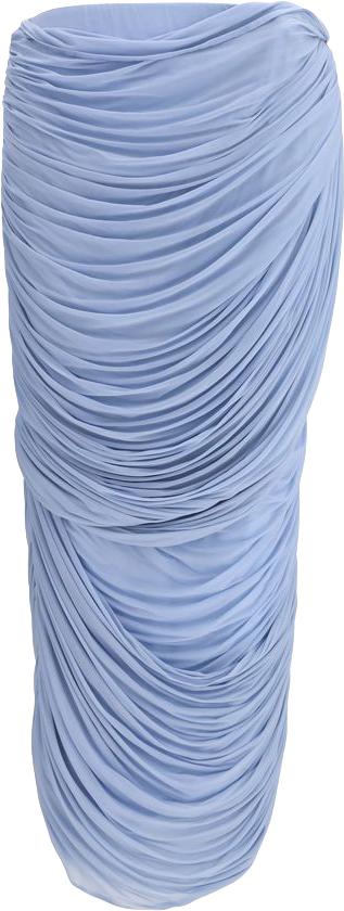 26FW 마그다뷰트림 미디 스커트 9953995817246 BLUE
