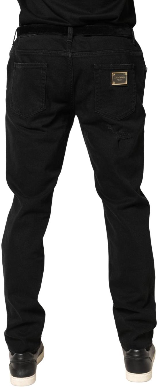 26FW 돌체앤가바나 데님 팬츠 50558775329054 BLACK - DOLCE & GABBANA