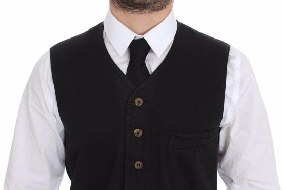 26FW 돌체앤가바나 베스트 50113254228254 BLACK - DOLCE & GABBANA