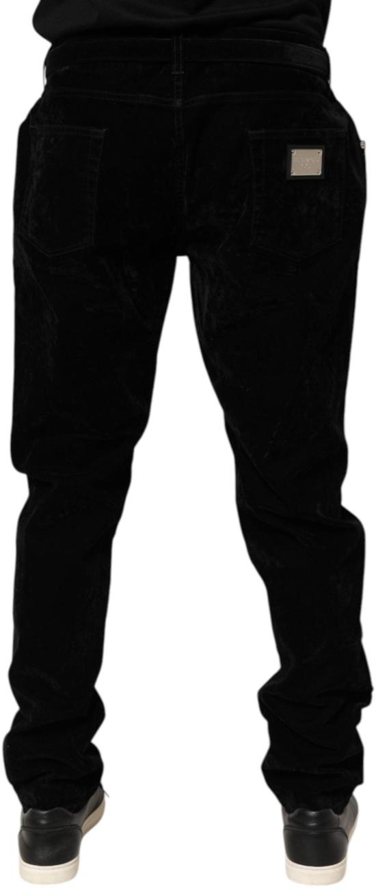26FW 돌체앤가바나 데님 팬츠 9844201357598 BLACK - DOLCE & GABBANA