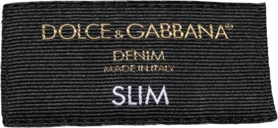 26FW 돌체앤가바나 데님 팬츠 9844201357598 BLACK - DOLCE & GABBANA