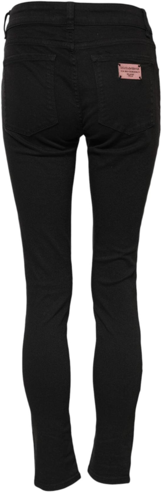 26FW 돌체앤가바나 데님 팬츠 9798771966238 BLACK - DOLCE & GABBANA