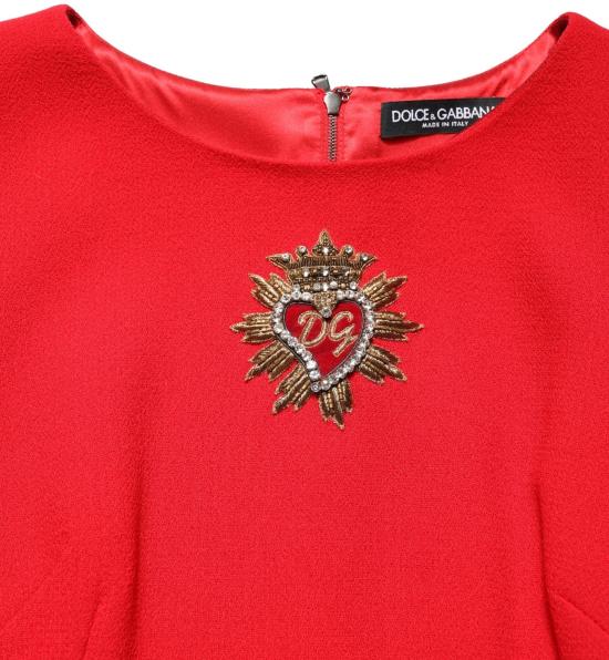 26FW 돌체앤가바나 숏 원피스 50708861190430 RED - DOLCE & GABBANA