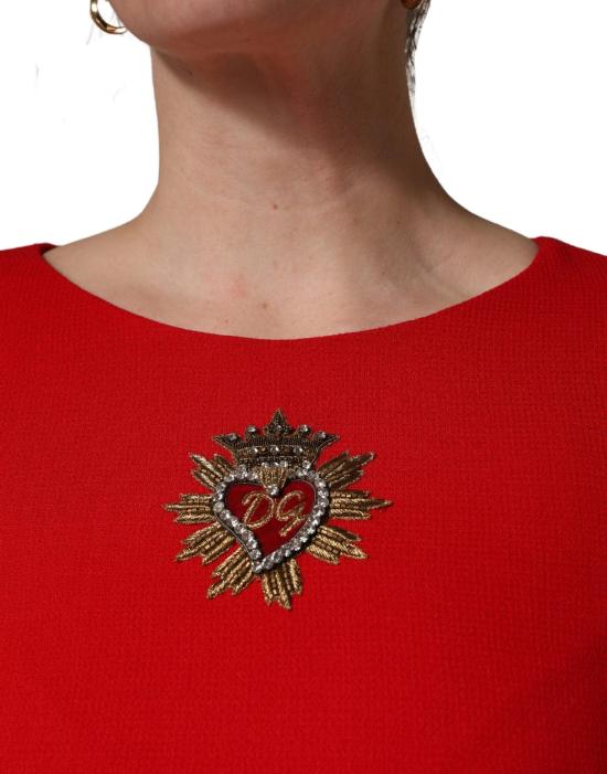 26FW 돌체앤가바나 숏 원피스 50708861190430 RED - DOLCE & GABBANA