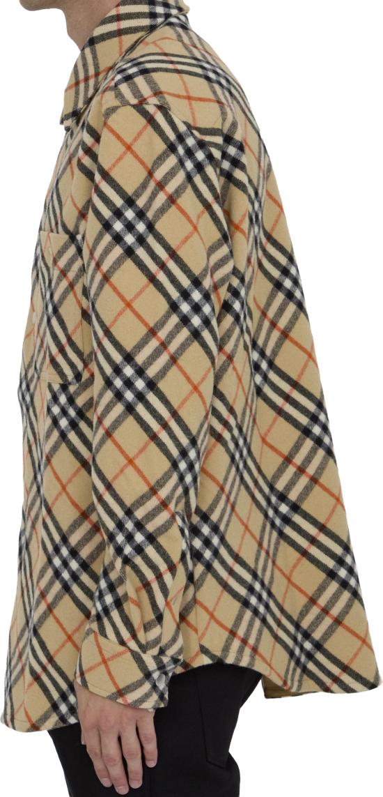  버버리 셔츠 50605868286238 BEIGE - BURBERRY