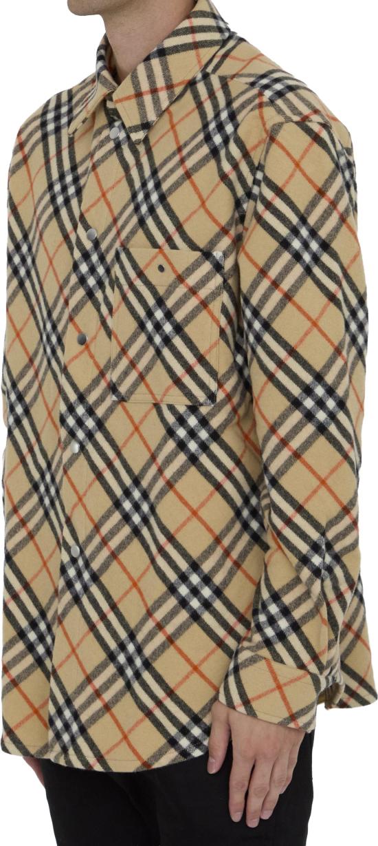  버버리 셔츠 50605868286238 BEIGE - BURBERRY
