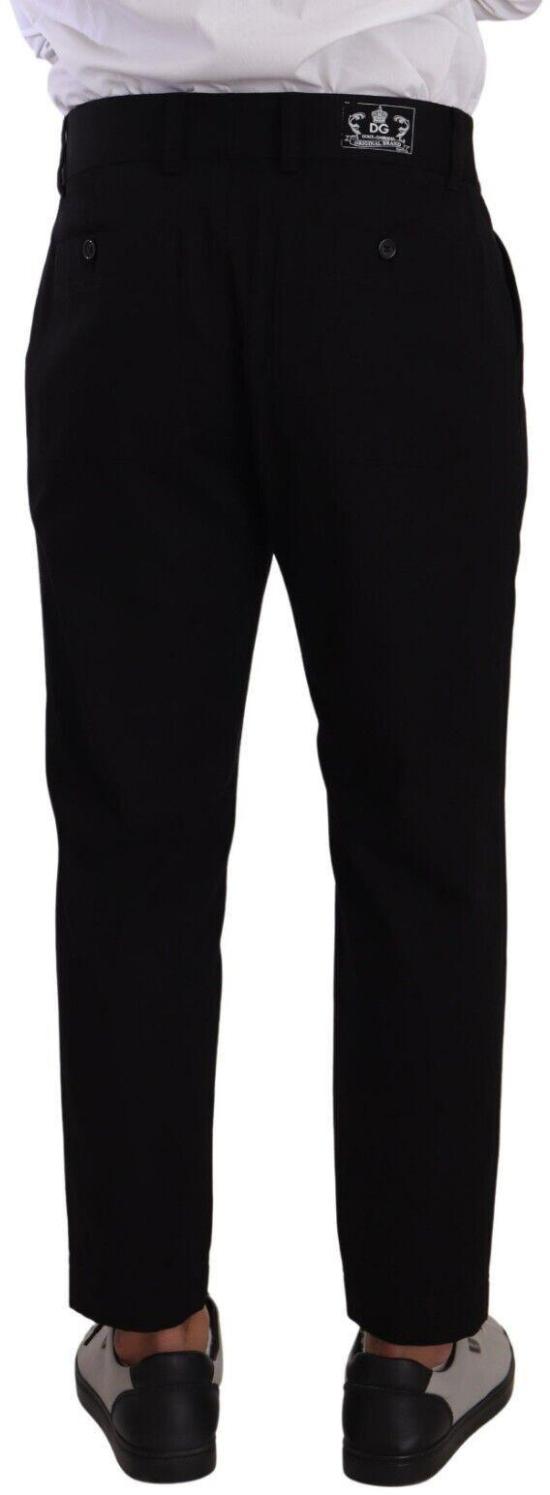 26FW 돌체앤가바나 치노 팬츠 9635948036382 BLACK - DOLCE & GABBANA