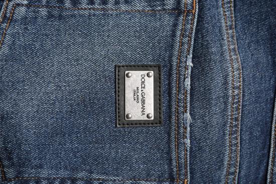 26FW 돌체앤가바나 데님 팬츠 9798793232670 BLUE - DOLCE & GABBANA