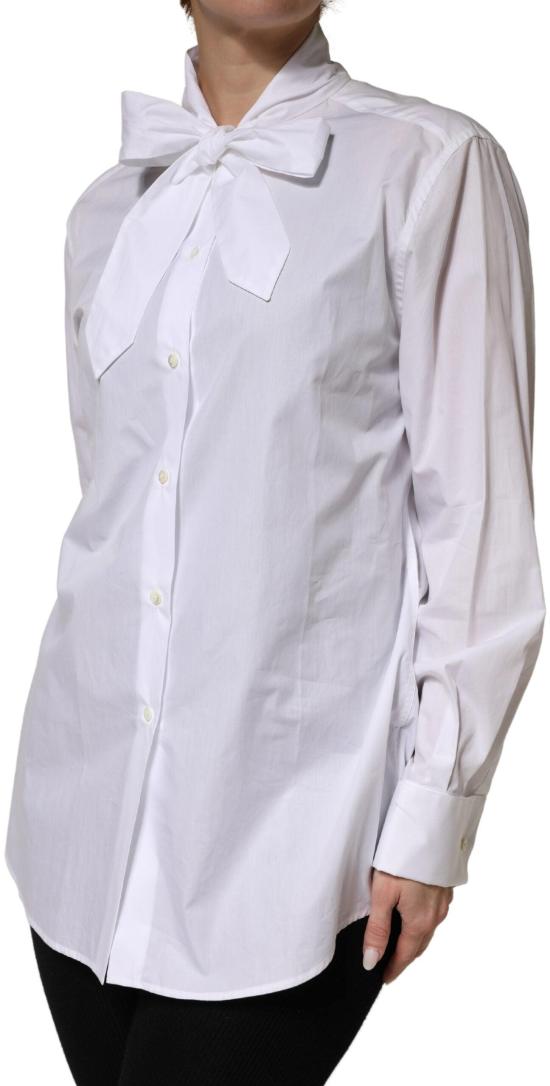 26FW 돌체앤가바나 긴팔 티셔츠 9981642178846 WHITE - DOLCE & GABBANA