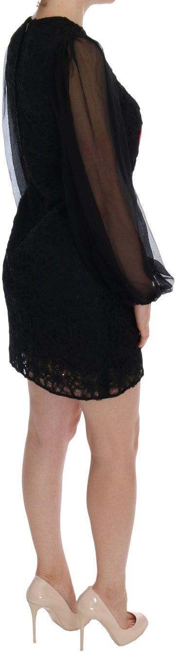 26FW 돌체앤가바나 숏 원피스 9069444497694 BLACK - DOLCE & GABBANA