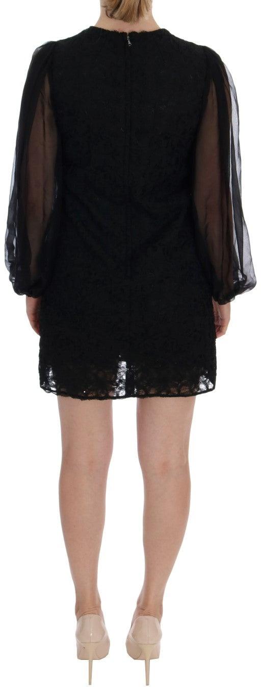 26FW 돌체앤가바나 숏 원피스 9069444497694 BLACK - DOLCE & GABBANA