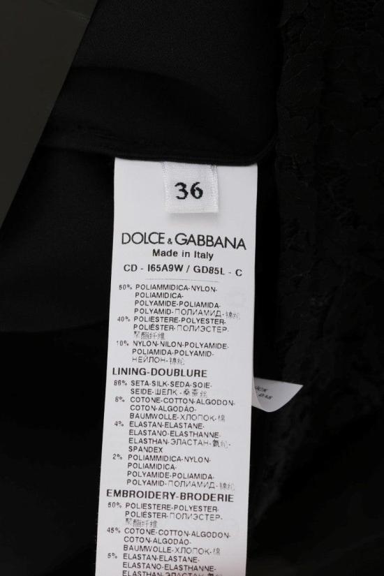 26FW 돌체앤가바나 숏 원피스 9069444497694 BLACK - DOLCE & GABBANA