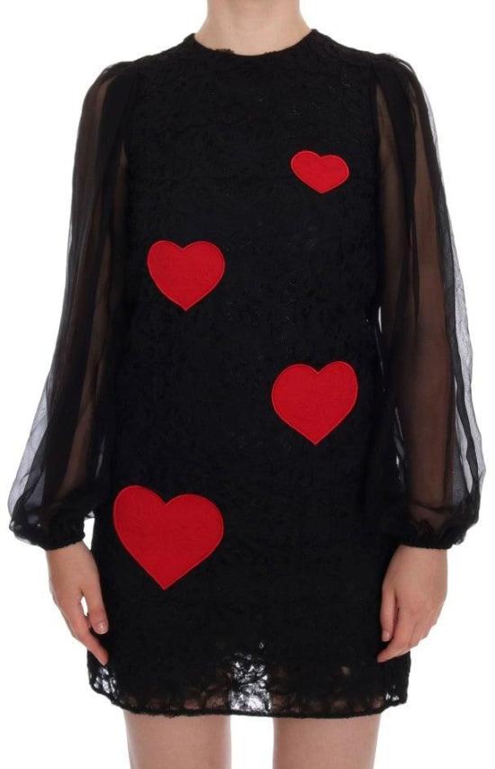 26FW 돌체앤가바나 숏 원피스 9069444497694 BLACK - DOLCE & GABBANA