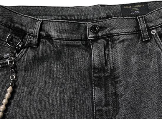 26FW 돌체앤가바나 데님 팬츠 9708978995486 GREY - DOLCE & GABBANA