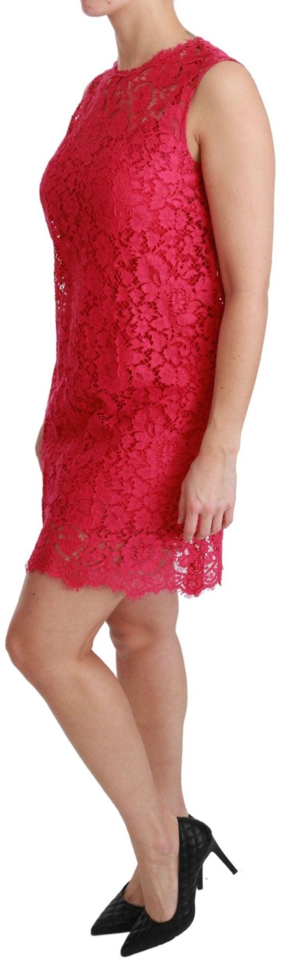 26FW 돌체앤가바나 숏 원피스 47949177258270 PINK - DOLCE & GABBANA