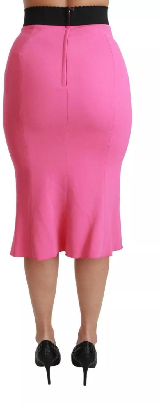 26FW 돌체앤가바나 롱 스커트 9839264825630 PINK - DOLCE & GABBANA