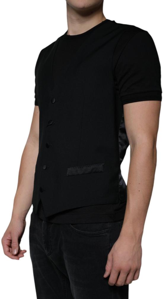 26FW 돌체앤가바나 트렌치 코트 9846830268702 BLACK - DOLCE & GABBANA