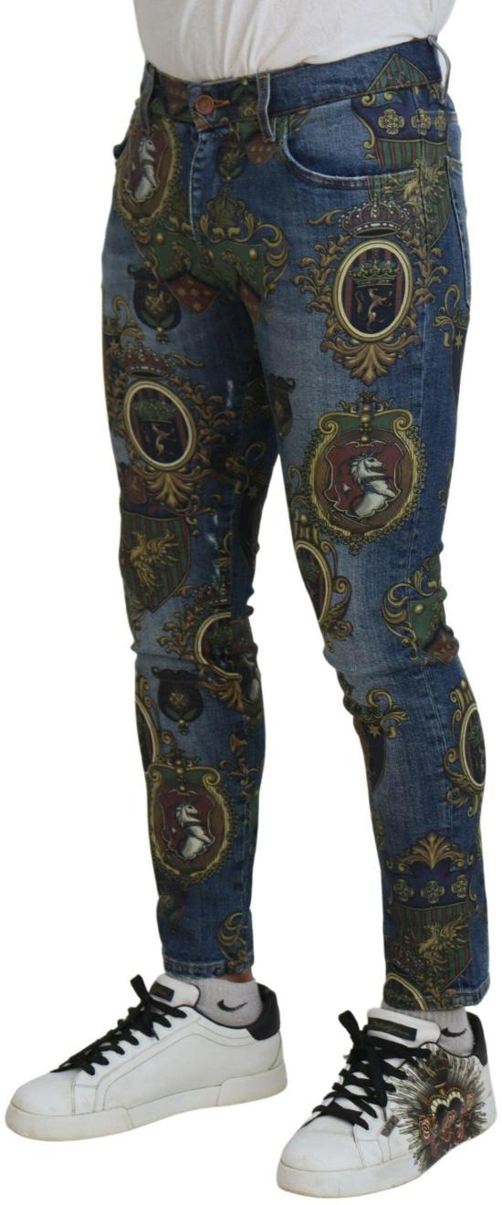 26FW 돌체앤가바나 데님 팬츠 49354012524830 BLUE - DOLCE & GABBANA