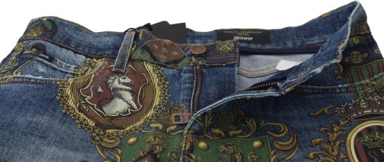 26FW 돌체앤가바나 데님 팬츠 49354012524830 BLUE - DOLCE & GABBANA