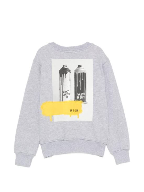 26FW [키즈] 엠에스지엠 니트/스웻셔츠 F6MSJBSW303 271 Grigio - MSGM