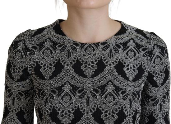 26FW 돌체앤가바나 미디 원피스 47949361283358 BLACK - DOLCE & GABBANA