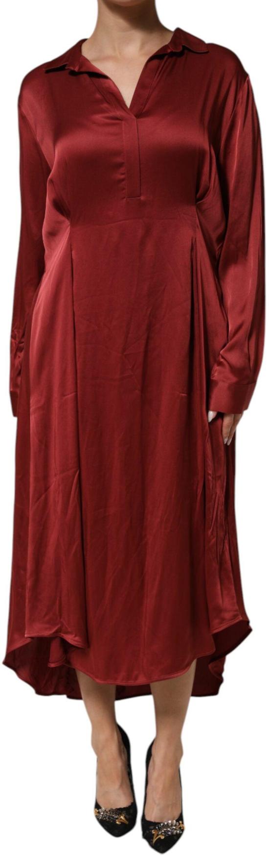 26FW 파비아나 필리피 롱 원피스 9844142440734 MAROON