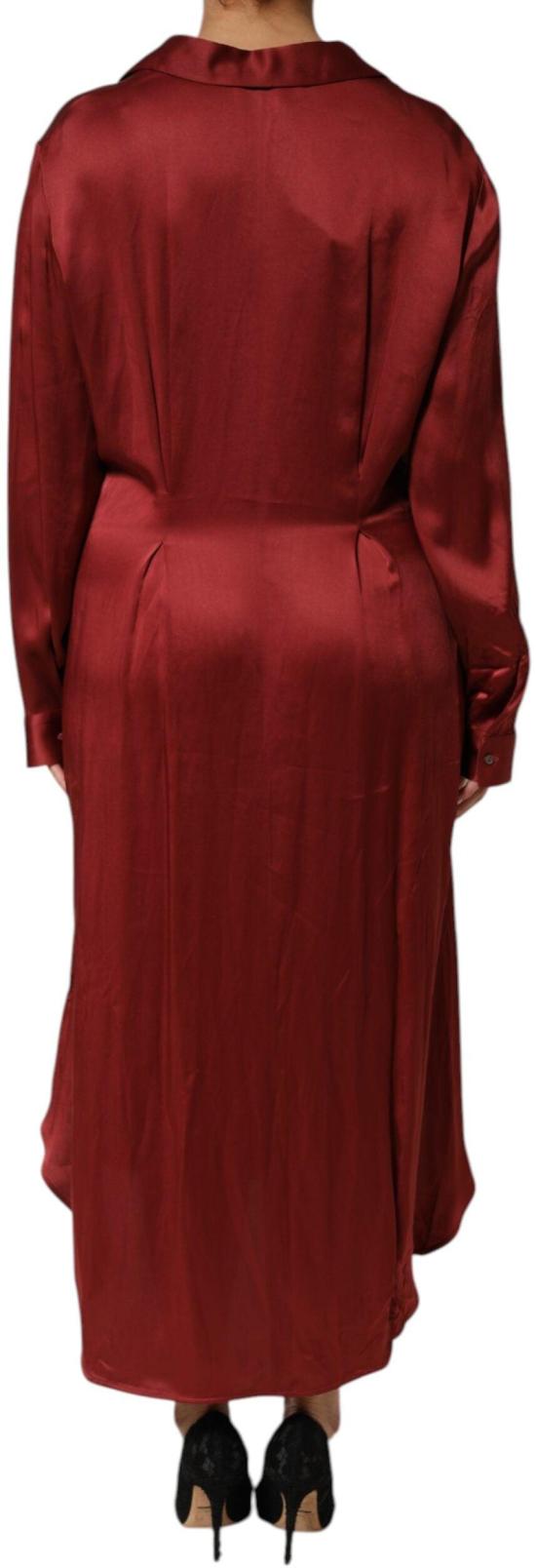 26FW 파비아나 필리피 롱 원피스 9844142440734 MAROON - FABIANA FILIPPI