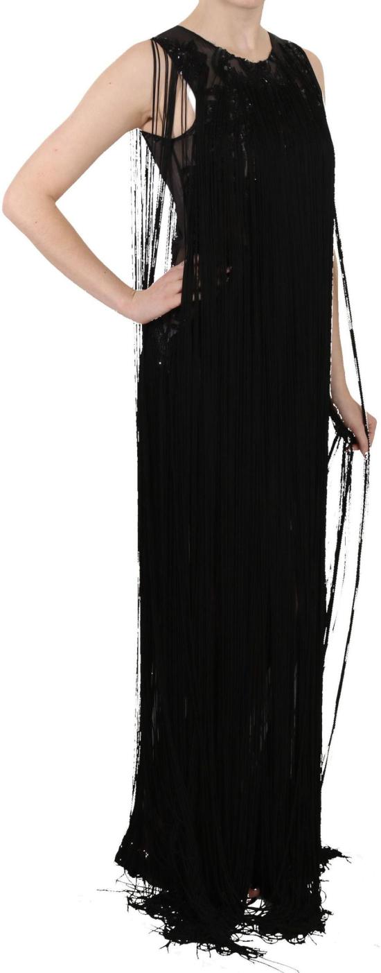 26FW 존 리치몬드 롱 원피스 9069450494238 BLACK - JOHN RICHMOND